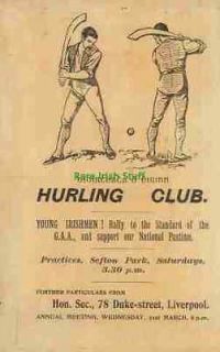 Hurling Club   Young Irishmen Rally To Support The GAA   Irish 