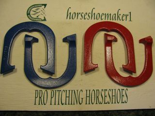   ALL NEW ELMORE PROFESSIONAL PITCHING HORSESHOES 2 PAIR SPECIAL
