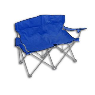 New Miken Mercury Be Double Blue Folding Arm Chair