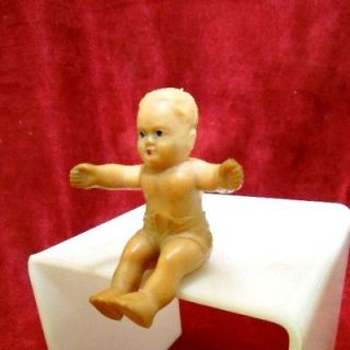 vintage rubber baby doll in Dolls