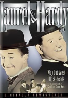 Laurel and Hardy II   Way Out West Block Heads DVD, 2005