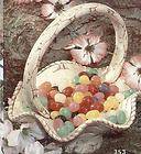 TADINATE made Italy basket weave ceramic handle bowl