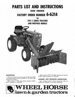 wheel horse attachments in Lawnmowers