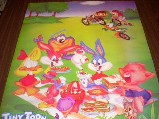 LOONEY TUNES Tiny Toons Picnic 16x20 Poster