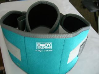 New fitness belt (weight lifting belt) color:green/bl​k
