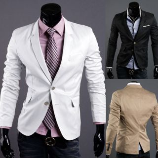 mens white blazer in Coats & Jackets