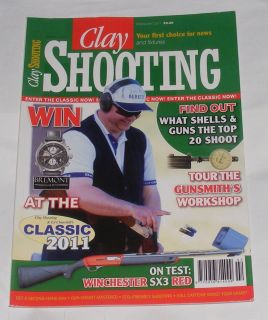 CLAY SHOOTING MAGAZINE FEBRUARY 2011   WINCHESTER SX3