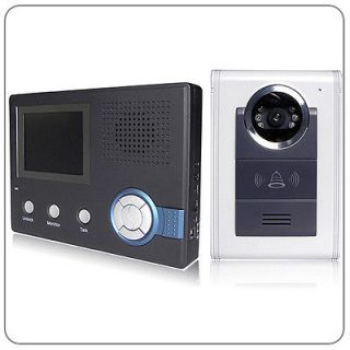   Video Door Phone Interphone Door Bell Intercom Wireless 3.5 Monitor