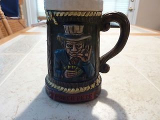 Vintage Napcoware Handpainted Pottery Mug/Stein from Japan  Poker 