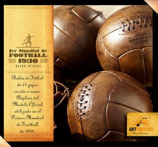 First Soccer World Cup 1930, Official Ball Vintage Replica (cotton bag 