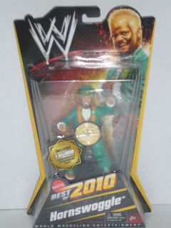   WWE HORNSWOGGLE WITH 1 OF 1000 COMMEMORATIVE CHAMPIONSHIP BELT MOC