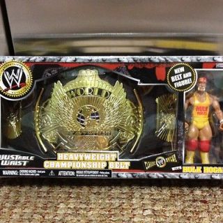 WWE Classic Hulk Hogan Championship Belt & Figure