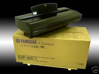 YAMAHA CVP 505PE CVP505 CLAVINOVA POLISHED EBONY DIGITAL PIANO