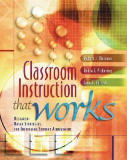 Classroom Instruction That Works Research Based Strategies for 