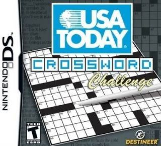   Crossword Challenge   Newspaper Puzzle Pastime DS/Lite/DSi/XL/3DS NEW