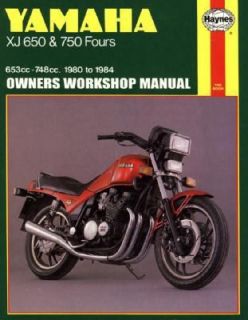 Yamaha XJ 650 and XJ 750 Fours, 80 84 No. M738 by John Haynes and 
