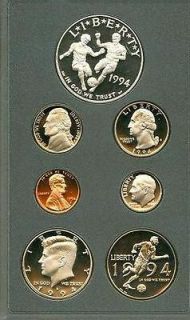 1994 World Cup USA Commemorative Coins, Prestige Set United State Mint