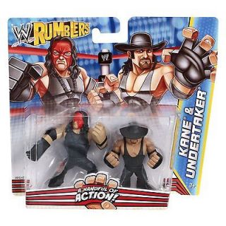 Wwe Action Figure Rumblers Kane & Undertaker 2 Pack  COOL 