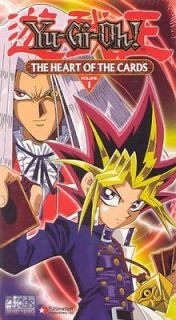NEW YU GI OH THE HEART OF THE CARDS VHS VOL 1 SPANISH EDITION
