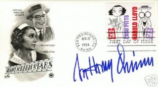 AUTHENTIC Anthony Quinn signed FDC