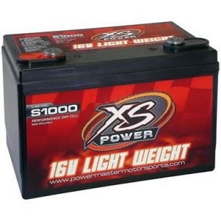 New XS Power AGM Powermaster 16 Volt Lightweight Battery, Starting