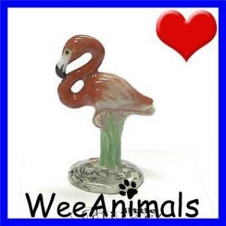   Critterz Tuck Flamingo Bird Miniature Figurine Wee Animal   LC559