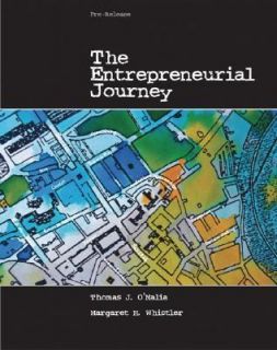 The Entrepreneurial Journey Pre Release by Margaret M. Whistler and 