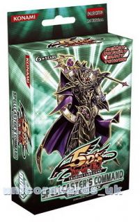 YUGIOH STRUCTURE DECK SPELLCASTERS COMMAND 1ST EDITION BOX