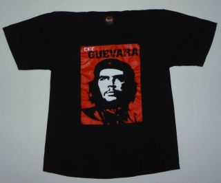 Che Guevara Onward To Victory T Shirt Black XL
