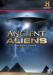 Ancient Aliens Season Three DVD, 2012, 4 Disc Set