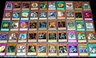   YUGIOH CARDS ULTIMATE LOT YU GI OH COLLECTION   50 HOLO FOILS & RARES