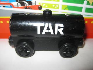 Thomas Tank Engine Wooden Track Train BLACK TAR TANKER Lots for Sale 
