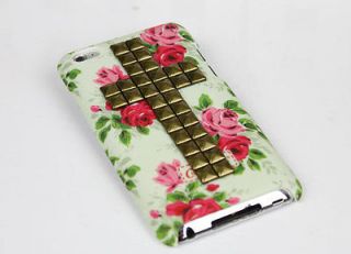   Stud rose Hard Case Cover for Apple Ipod Touch 4, iPod Touch 4th