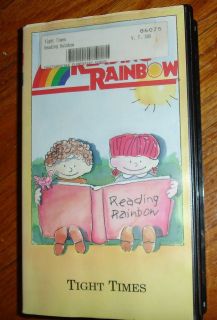 Used Reading Rainbow Episode VHS Tight Times