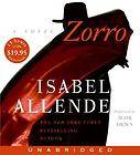 Zorro by Isabel Allende 2006, CD, Unabridged, Abridged