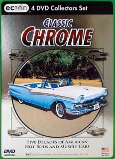 New Classic Chrome DVD 4 Disc Set, Old Traditional Cars