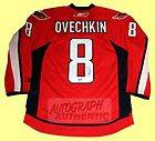 2007 All Star Jersey Alexander Ovechkin Autographed w COA