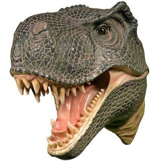   REX DINOSAUR HEAD Tyrannosaurus Rex hanging display plaque decor