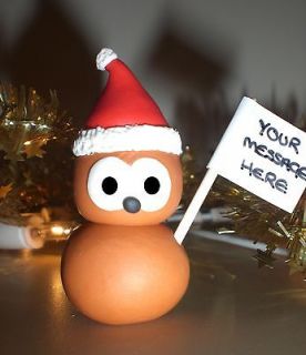 cute handmade personalised edf energy zingy christmas tree 