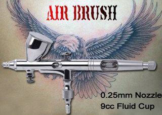   High end Dual Action Gravity Airbrush Set Paint Spray Gun Makeup