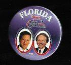 2000 Al Gore & Joe Lieberman Florida Supports Button