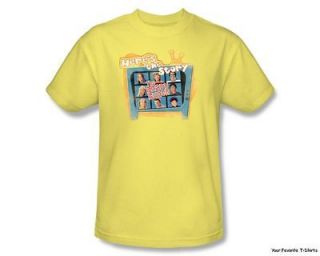 Officially Licensed Brady Bunch Heres The Story Adult Shirt S 3XL