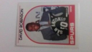 David Robinson 1989 NBA Hoops RC #138 Mint