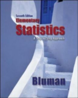   Step by Step Approach by Allan Bluman 2008, CD ROM Other