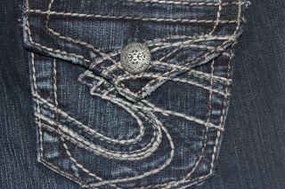 Silver Jeans Suki Dark Denim Mid Rise $75.00 NEW