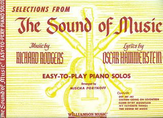 SOUND OF MUSIC SELECTIONS FROM FOR EASY PIANO SOLOS ON SALE COLLECTORS 