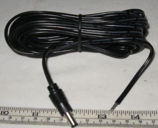 DC Plug 5.5mm Barrel x 2.5mm ID Power Cable 18 AWG 20 long Good upto 