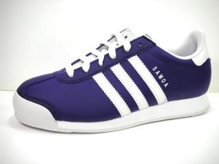 Adidas Samoa Leather (GS) Big Kids Purple/White G56529