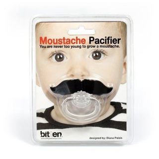 Newly listed Moustache Pacifier Novelty Baby Dummy Fun Toy Funny Baby 