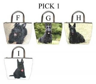   Terrier Dog Puppy Puppies F I Bucket Bag Handbag Purse #PICK 1